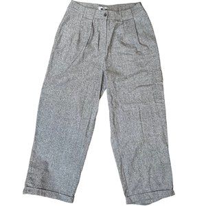 Asos Tall Womens Dress Pants Size 10 Brown 100% Cotton/100% Baumwolle High Rise